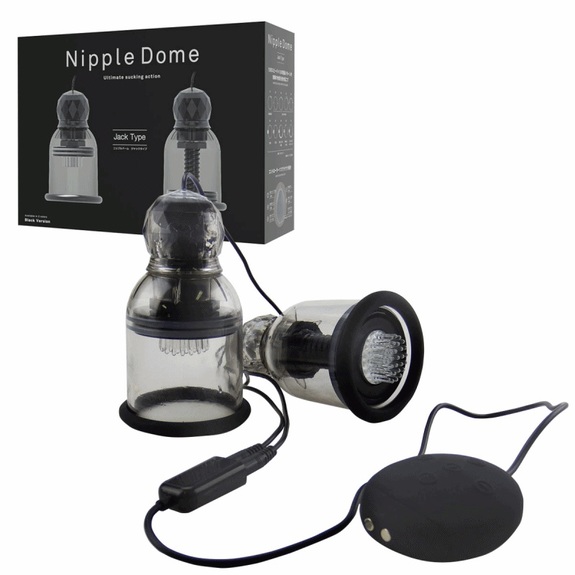 日本原裝進口SSI‧Nipple Dome Jack Type 10段變頻乳首開發吸乳器(黑/白色)